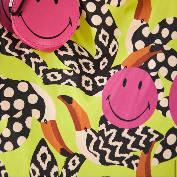 Farm Rio Tucanissimo Smiley Reusable Eco Tote Bag - Picture 5 of 5